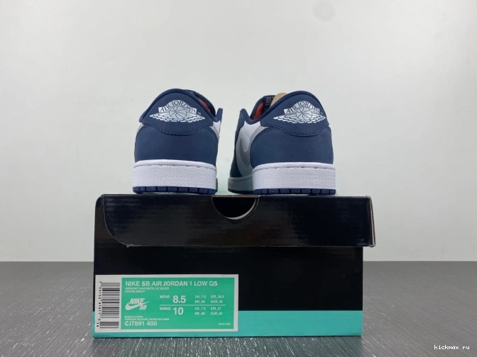 Rep MAX Jordan Navy SB 1 Midnight CJ7891-400 Low 0727